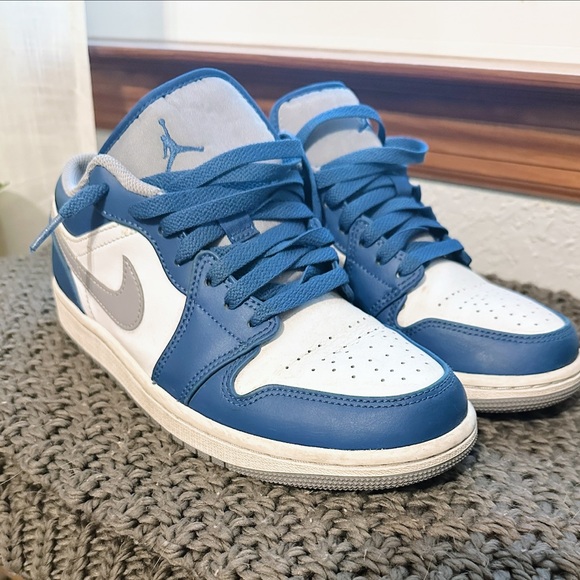 air jordan 1 low true blue